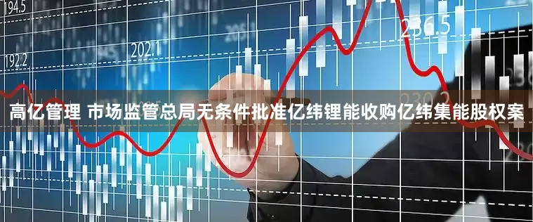 高亿管理 市场监管总局无条件批准亿纬锂能收购亿纬集能股权案